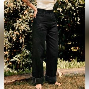 Imogene + Willie Catherine Black Selvage Rinse Jean in size 26
